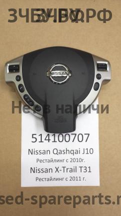 Nissan Qashqai (J10) Подушка безопасности водителя (в руле)