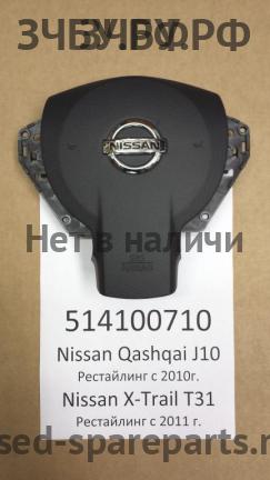 Nissan Qashqai (J10) Подушка безопасности водителя (в руле)