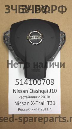 Nissan Qashqai (J10) Подушка безопасности водителя (в руле)