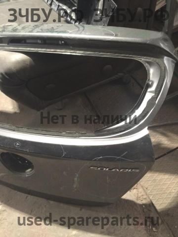 Hyundai Solaris 1 Дверь багажника