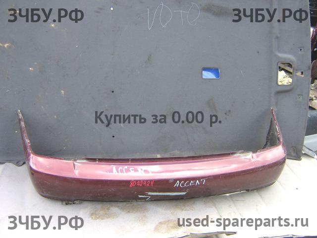 Hyundai Accent 2 Бампер задний