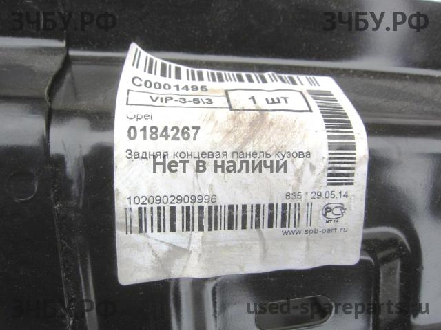 Opel Zafira B Панель задняя
