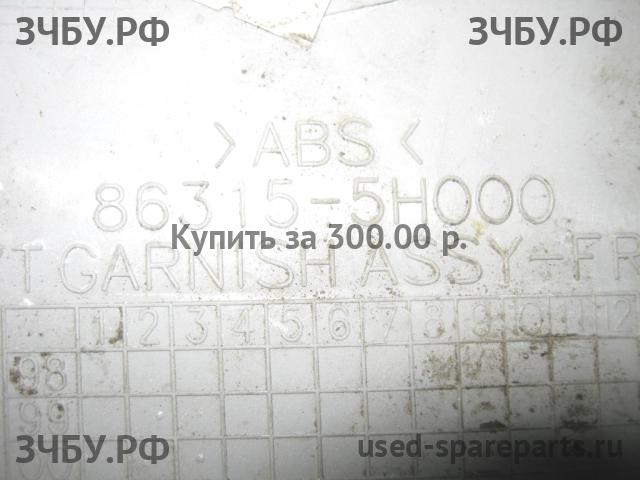 Hyundai HD 72 Планка под фару левая