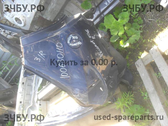 Peugeot 206 Крыло заднее правое