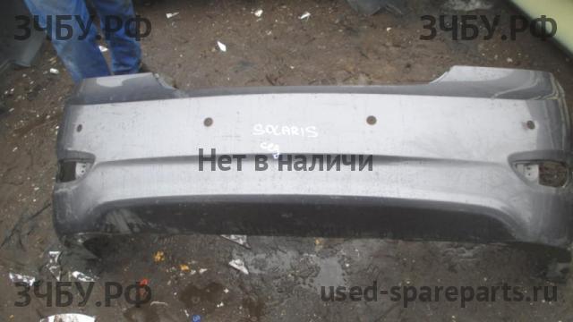 Hyundai Solaris 1 Бампер задний
