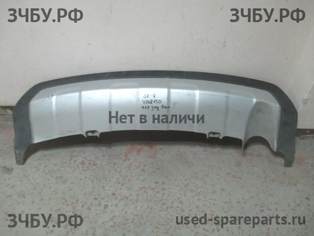 Suzuki SX4 (1) Накладка заднего бампера