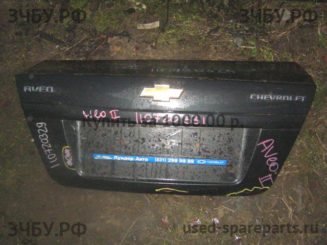 Chevrolet Aveo 2 (T250) Крышка багажника