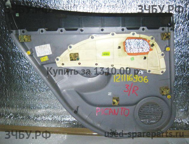 KIA Picanto 1 Обшивка двери задней правой