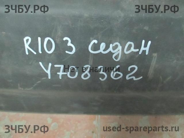 KIA Rio 3 Юбка заднего бампера