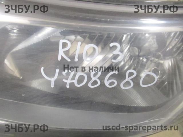 KIA Rio 3 Фара левая