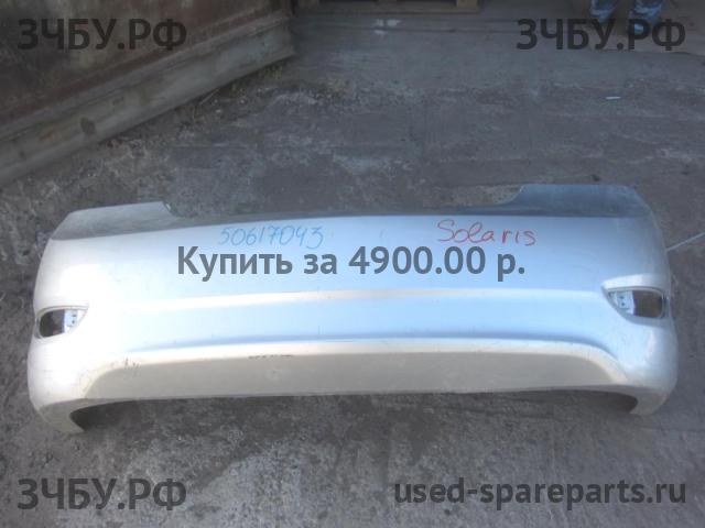 Hyundai Solaris 1 Бампер задний