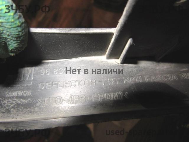 Chevrolet Cruze 1 Спойлер переднего бампера