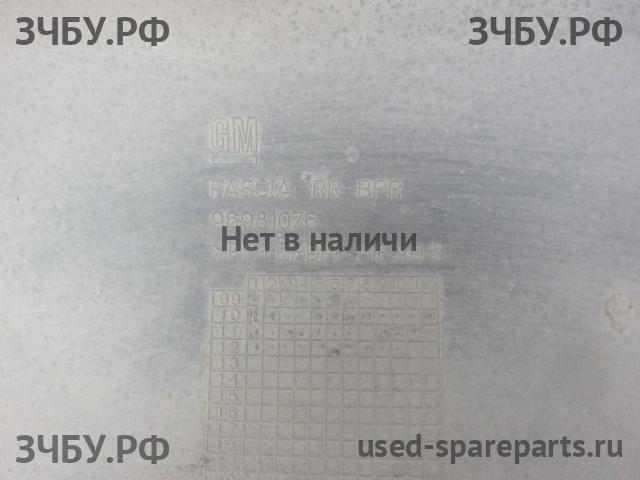 Chevrolet Cruze 1 Бампер задний