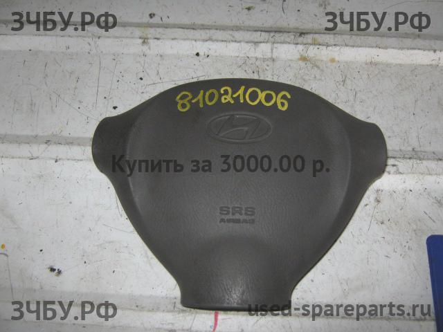 Hyundai Santa Fe 1 (SM) Подушка безопасности водителя (в руле)