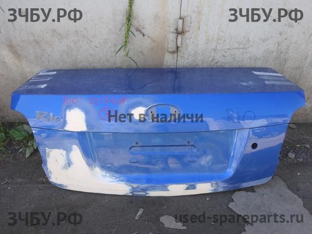 KIA Rio 2 Крышка багажника