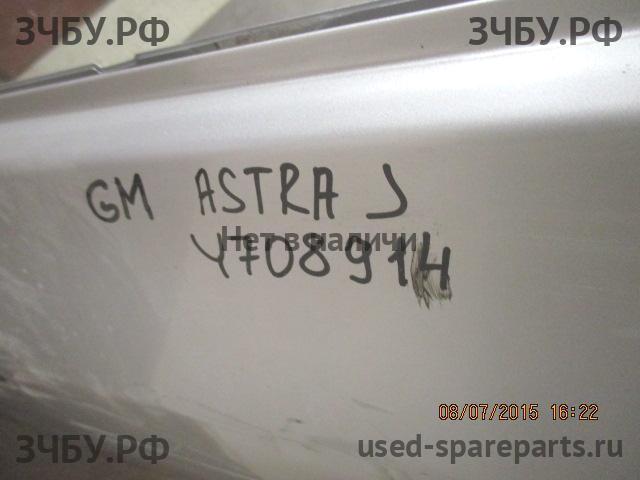 Opel Astra J Дверь задняя правая