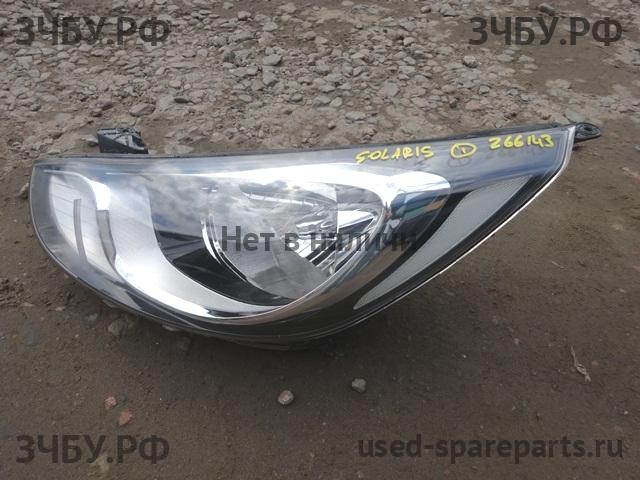 Hyundai Solaris 1 Фара левая