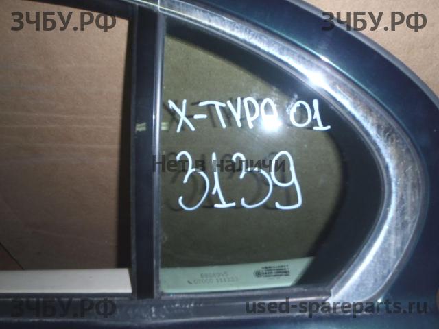 Jaguar X-type (X400) Стекло двери задней левой