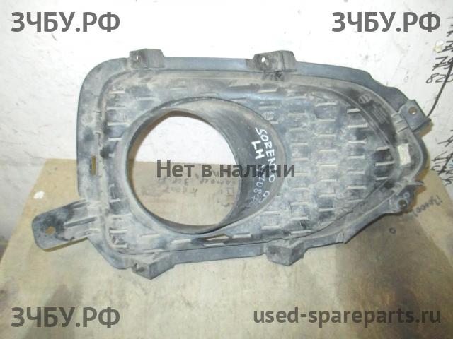 KIA Sorento 2 Рамка противотуманной фары левой