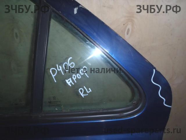 Peugeot 406 Стекло двери задней левой