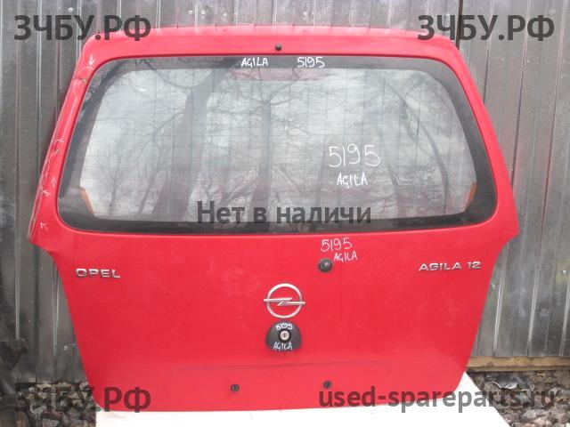 Opel Agila 1 Дверь багажника со стеклом