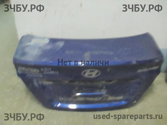 Hyundai Solaris 1 Крышка багажника
