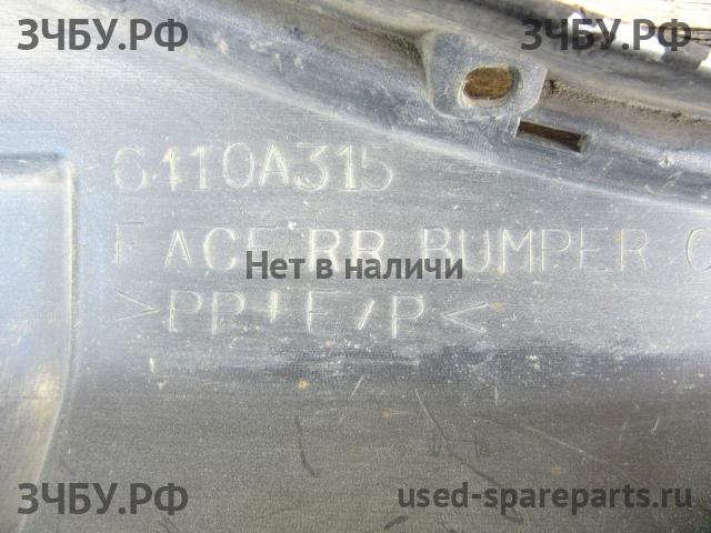 Mitsubishi Pajero/Montero 4 Накладка заднего бампера