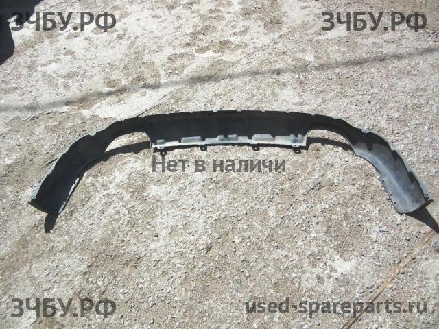 Hyundai Santa Fe 2 (CM) Юбка заднего бампера