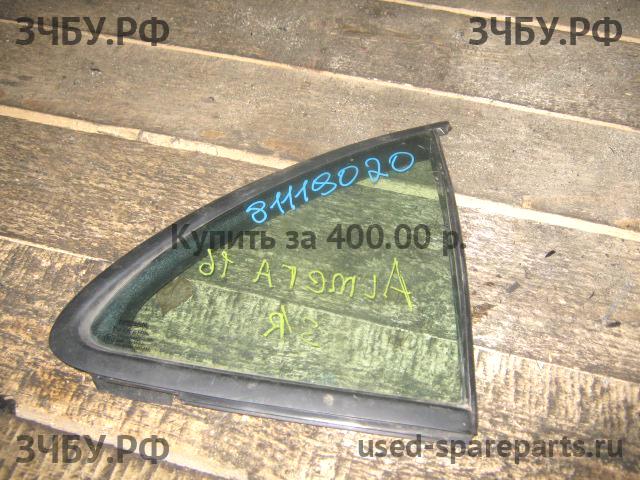 Nissan Almera 16 Стекло двери задней правой (форточка)