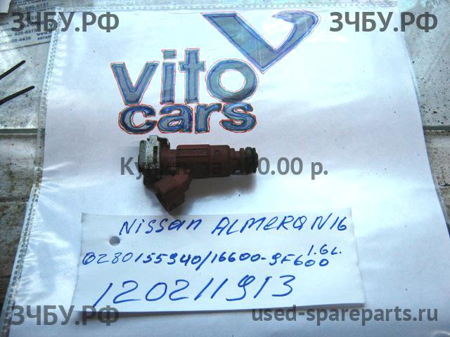 Nissan Almera 16 Форсунка инжекторная электрическая