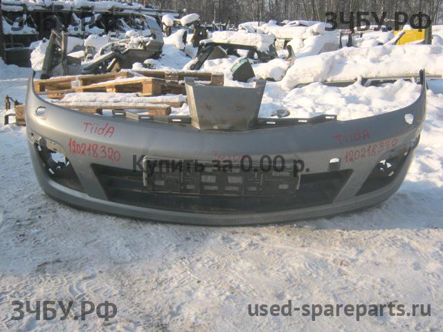 Nissan Tiida 1 Бампер передний
