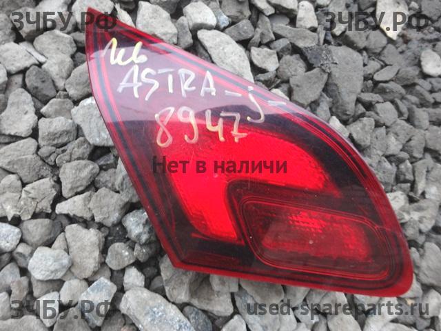 Opel Astra J Фонарь левый