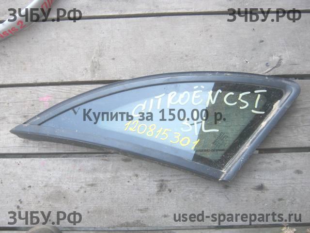 Citroen C5 (1) Стекло кузовное глухое левое