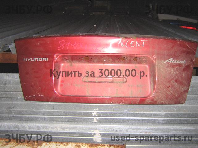Hyundai Accent 2 Крышка багажника
