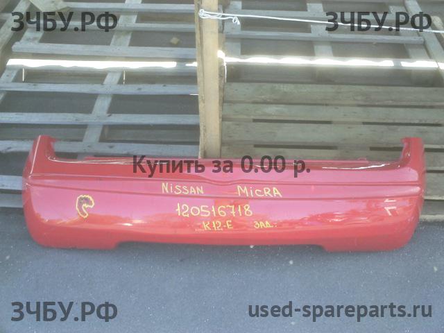 Nissan Micra K12 Бампер задний