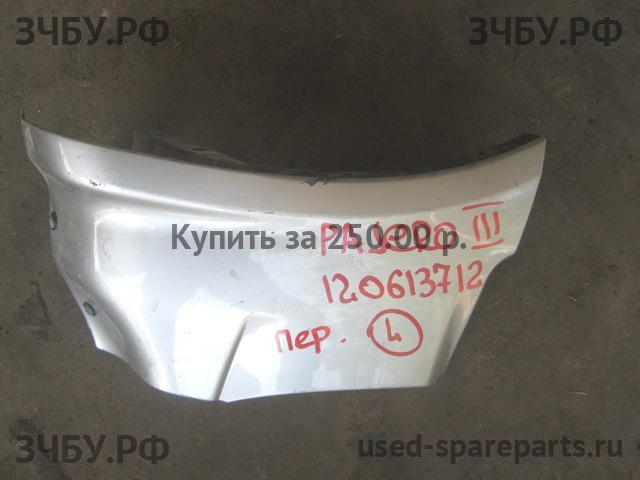 Mitsubishi Pajero/Montero 3 Брызговик передний левый