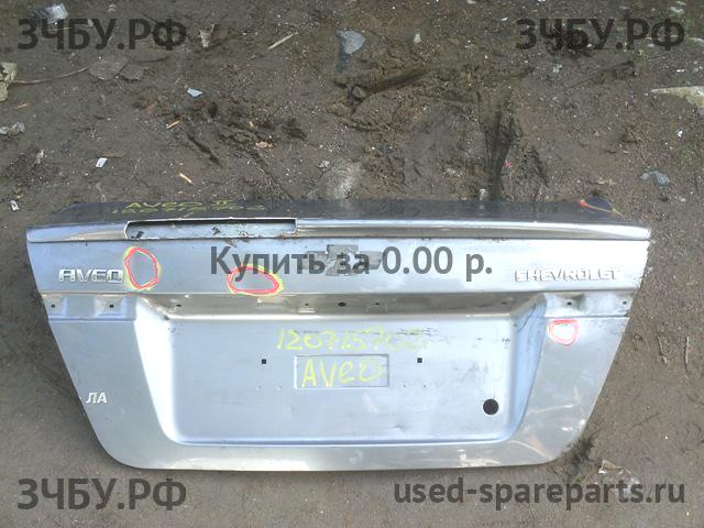 Chevrolet Aveo 2 (T250) Крышка багажника
