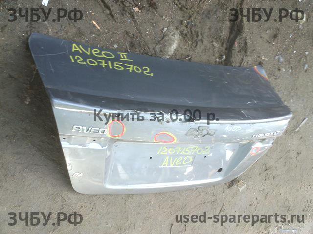 Chevrolet Aveo 2 (T250) Крышка багажника