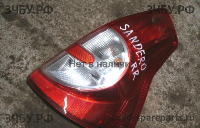 Renault Sandero 1 Фонарь правый