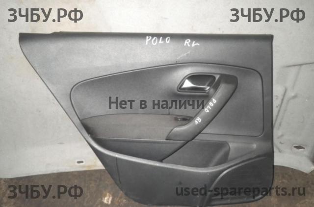 Volkswagen Polo 5 (Sedan) Обшивка двери задней правой
