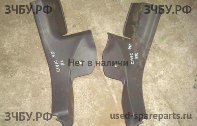 Honda Civic 8 (4D) Накладки на пороги (комплект)