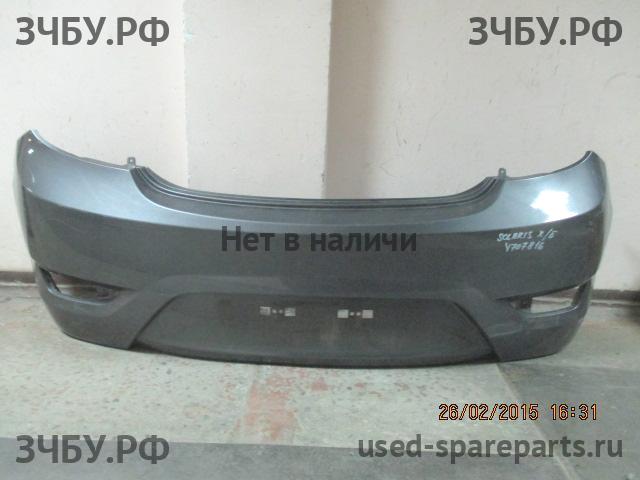 Hyundai Solaris 1 Бампер задний