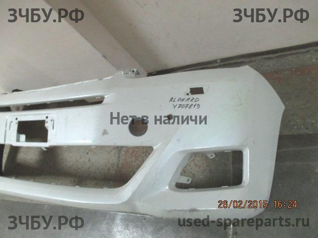 Toyota Alphard 2 Бампер передний