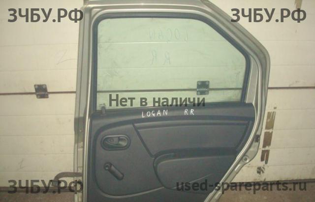 Renault Logan 1 Обшивка двери задней правой