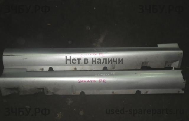 Hyundai Sonata 4 Накладка на порог