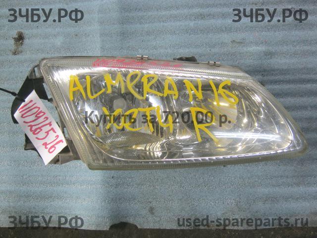 Nissan Almera 16 Фара правая