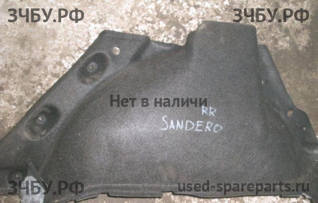 Renault Sandero 1 Обшивка багажника