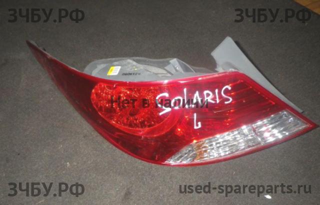 Hyundai Solaris 1 Фонарь левый