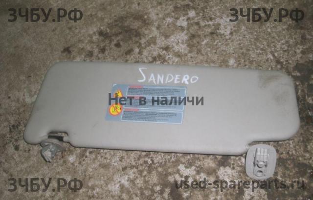 Renault Sandero 1 Козырек солнцезащитный