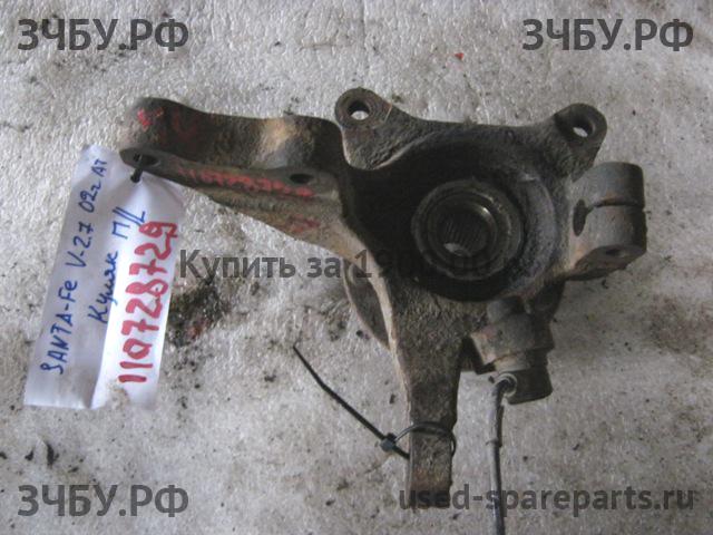 Hyundai Santa Fe 1 (SM) Кулак поворотный передний левый (со ступицей)